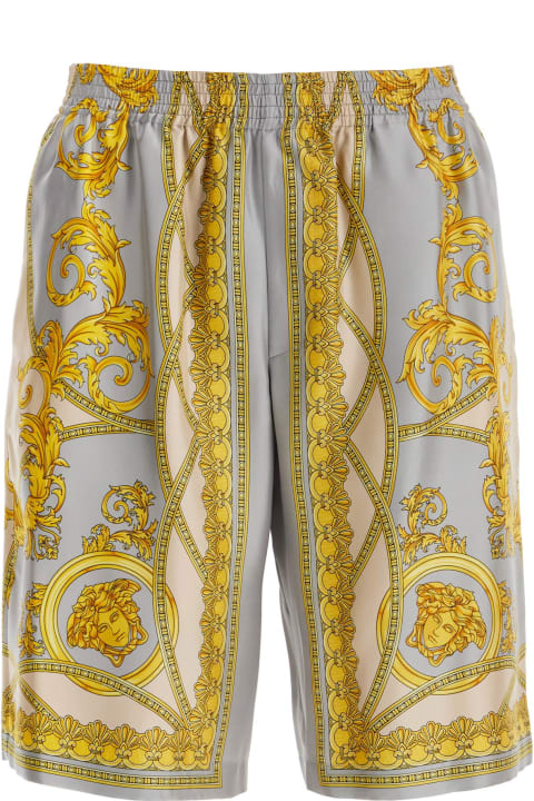 Versace Pants for Men Versace Silk Bermuda Shorts 'cup Of