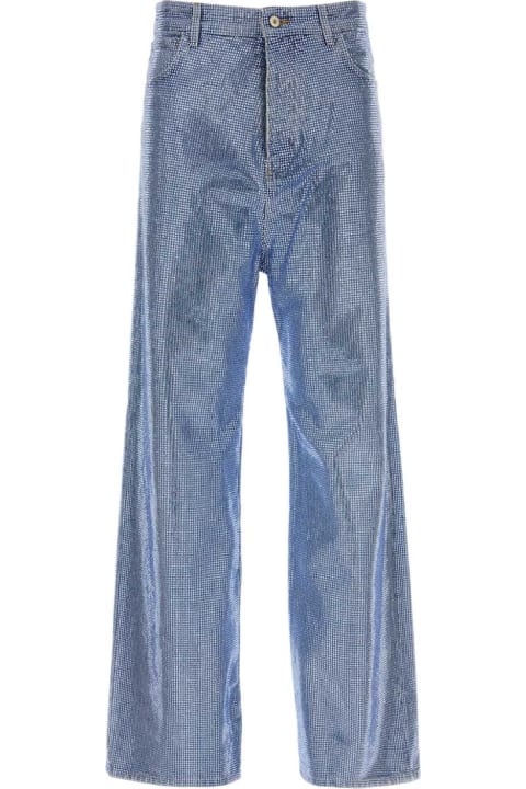 Clothing for Men Loewe Embellished Denim Jeans