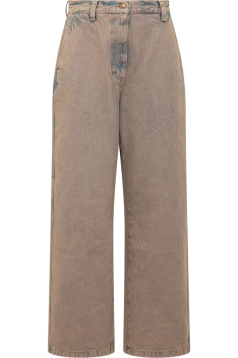 Homeware Palm Angels Jeans With Logo