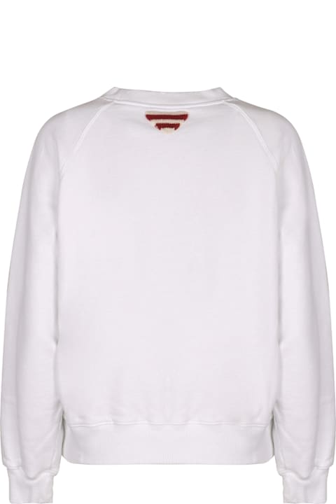 Homeware Prada Logo Detail Cotton Sweatshirt