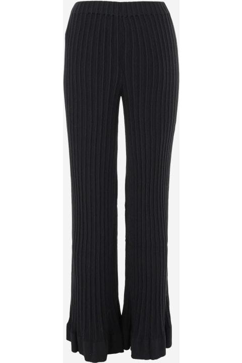 By Malene Birger for Women By Malene Birger Ribbed Cotton Blend Pants