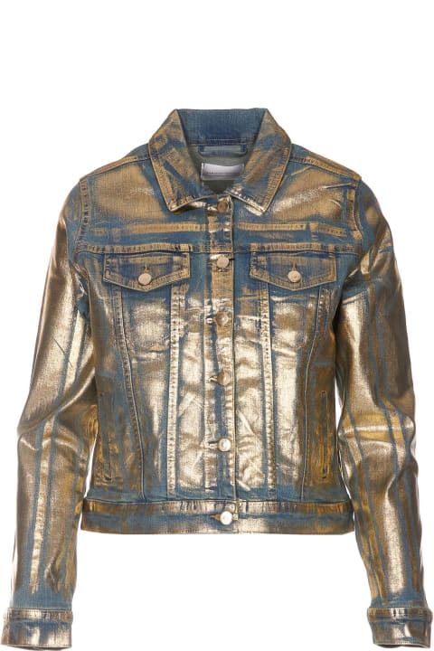 Laminated Denim Jacket