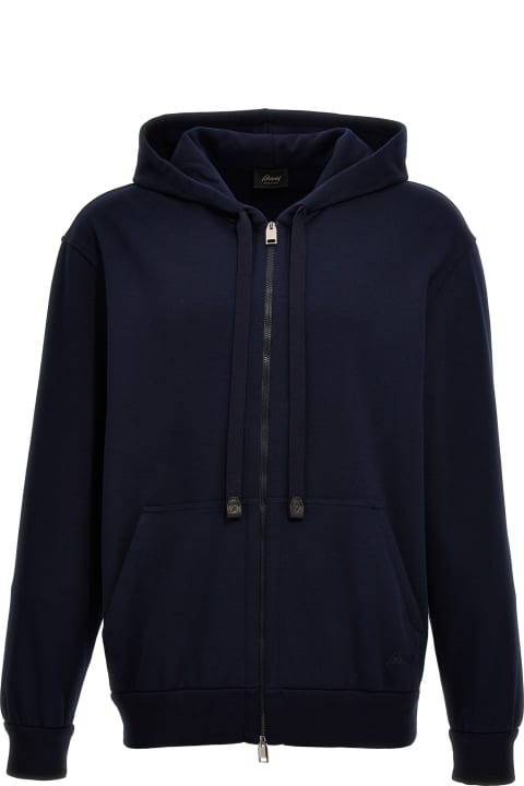 Homeware Brioni Piquet Cotton Hoodie