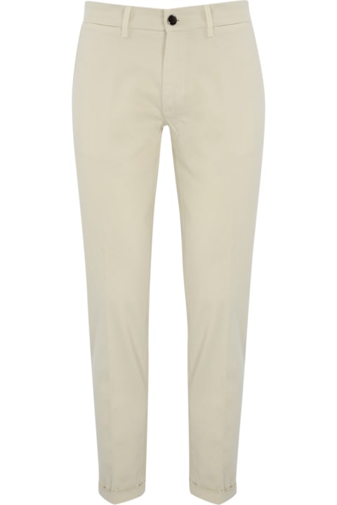 Re-HasH Pants for Men Re-HasH Mucha Core Chino Pants White