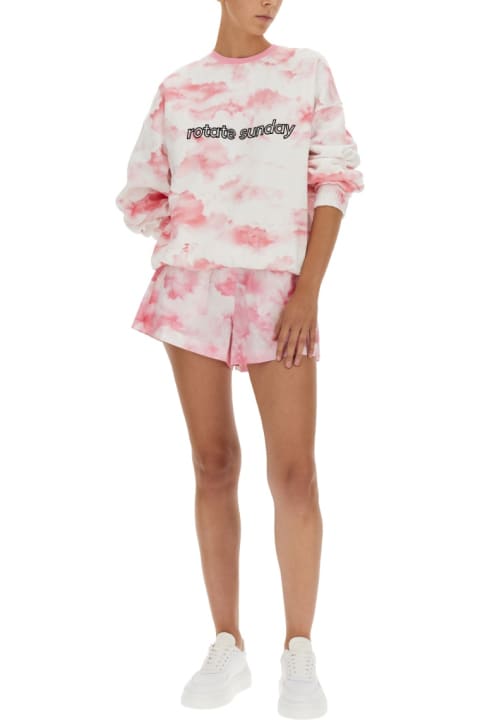 Homeware Rotate by Birger Christensen Sweatshirt With Logo Embroidery