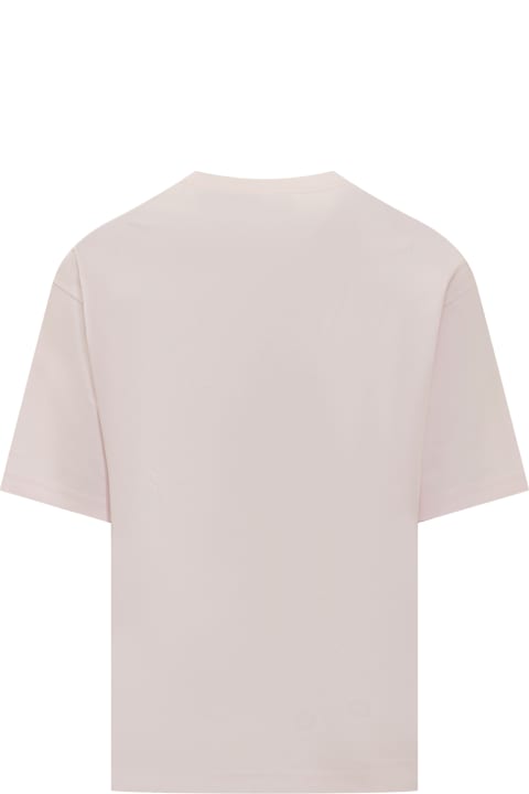 Lanvin Topwear for Men Lanvin Pink Cotton T-shirt