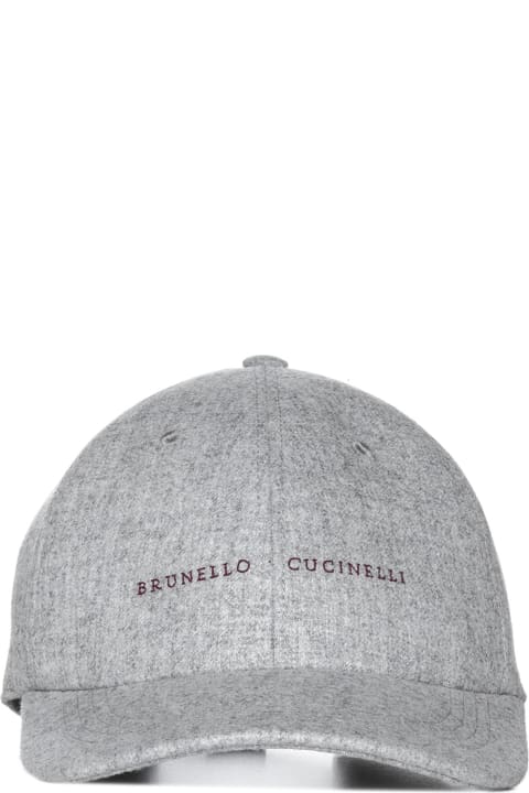 メンズ Brunello Cucinelliのアクセサリー Brunello Cucinelli Baseball Cap