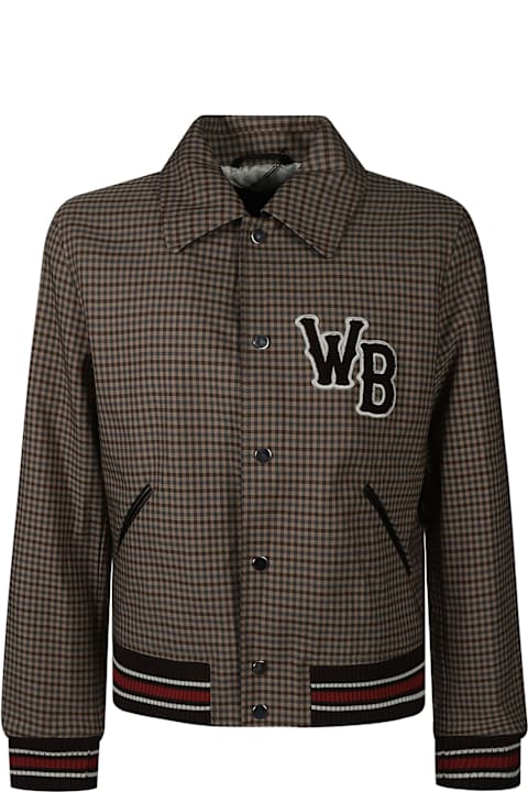 Wales Bonner Coats & Jackets for Men Wales Bonner Initials Detail Bomber