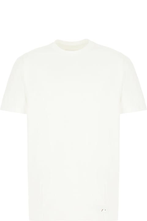 Jil Sander Topwear for Men Jil Sander White Cotton Oversize T-shirt