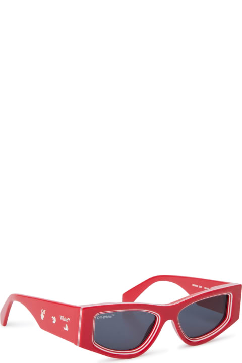 Off-White نظارات لـ السيدات Off-White Oeri047 Andy2507 Red