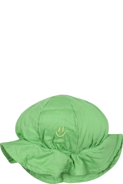 Accessories & Gifts for Baby Girls Molo Green Cloche For Bébé Kids With Smile