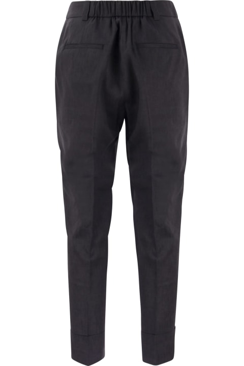 Wool And Linen Trousers