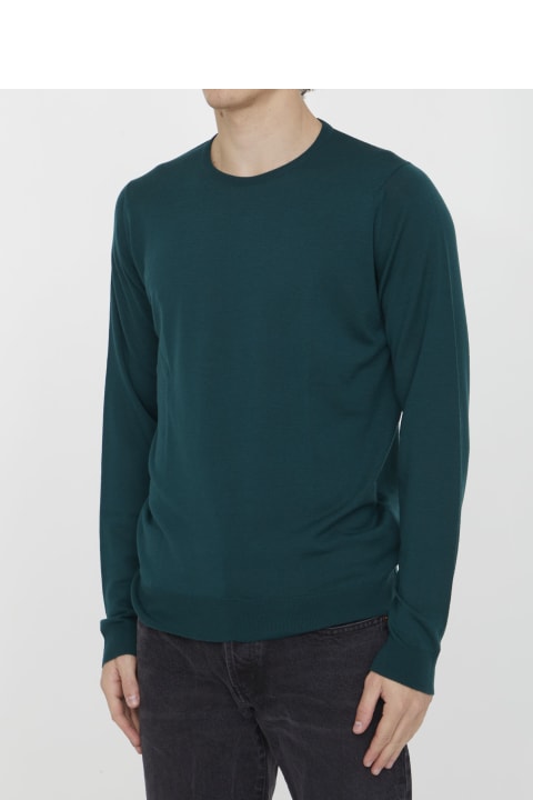 أدوات منزلية John Smedley Green Merino Jumper