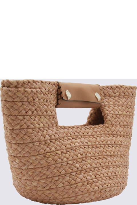 Helen Kaminski for Men Helen Kaminski Natural Raffia Remi Top Handle Bag