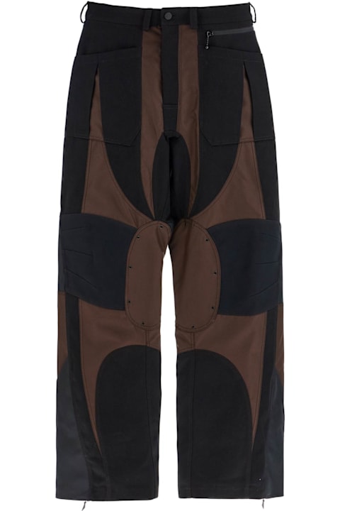 Mugler Clothing for Men Mugler Patchwork Cargo Pants With