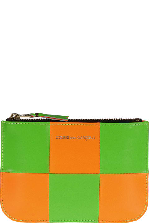 Wallets for Women Comme des Garçons Wallet Wallet Fluo Squares