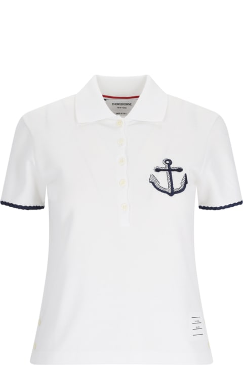 Thom Browne Topwear for Women Thom Browne Polo "anchor"