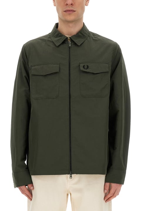 Fred Perry Clothing for Men Fred Perry Shirt Jacket