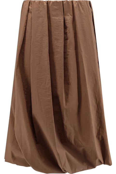 Brunello Cucinelli Clothing for Women Brunello Cucinelli Ballon Cotton Blend Skirt