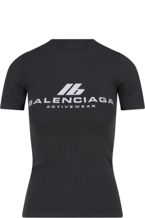 Balenciaga Sale for Women Balenciaga 'activewear' Stretch Jersey T-shirt