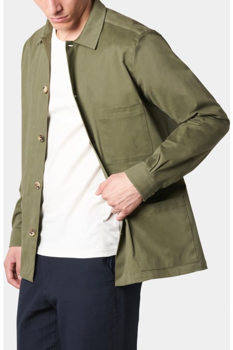 Ripa Ripa Coats & Jackets for Men Ripa Ripa Chiaia Verde Jacket