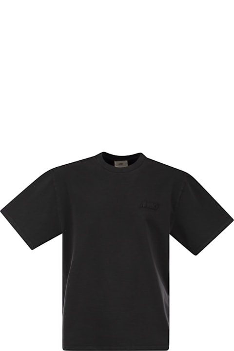 Homeware Autry Loose T-shirt In Compact Cotton
