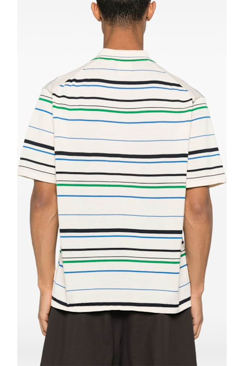 Adidas Originals by Wales Bonner for Kids Adidas Originals by Wales Bonner Cotton Blend Knitted Polo Shirt