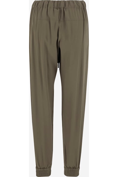 Sa Su Phi Clothing for Women Sa Su Phi Pantaloni Valentina Joggers In Seta