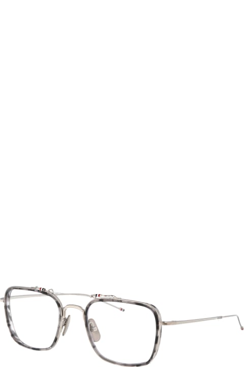 メンズ Thom Browneのアイウェア Thom Browne Ueo816a-g0003-020-53 Glasses