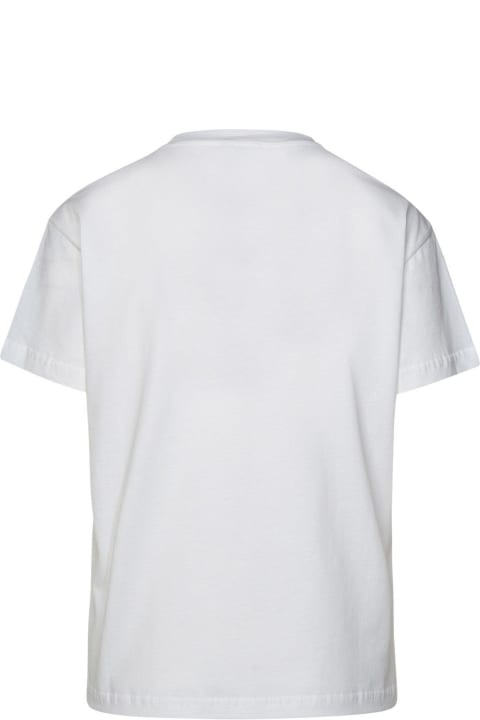 A.P.C. Topwear for Women A.P.C. Logo-printed Crewneck T-shirt