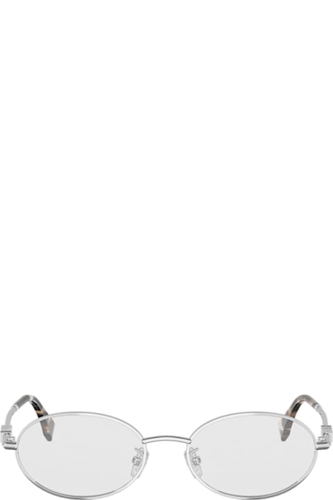Fendi Eyewear لـ Kids Fendi Eyewear Fendi Fe50140u Fendigraphy 016 Argento Glasses