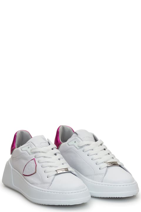 Philippe Model Shoes for Women Philippe Model Tres Temple Sneaker
