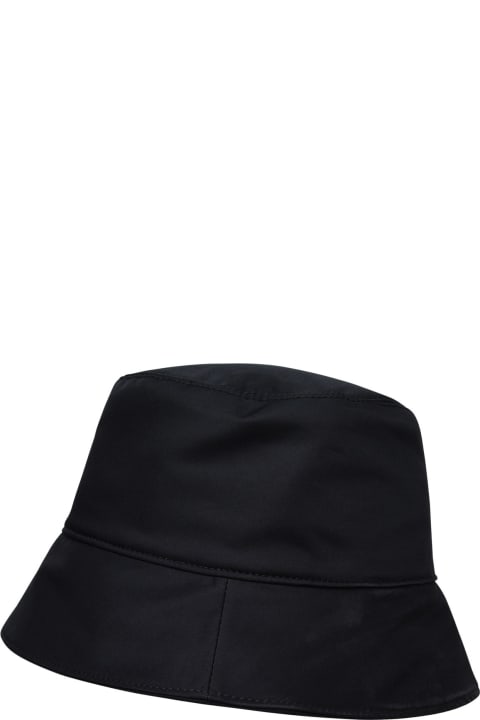 ウィメンズ Off-Whiteの帽子 Off-White Black Polyester Hat