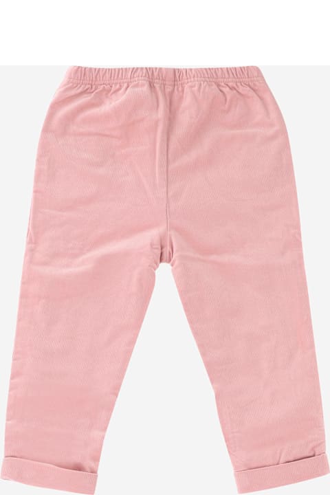 Polo Ralph Lauren Bottoms for Baby Girls Polo Ralph Lauren Cotton Pants