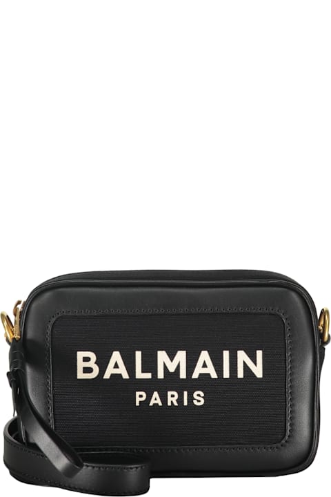 Balmain Elegant Black Shoulder Bag