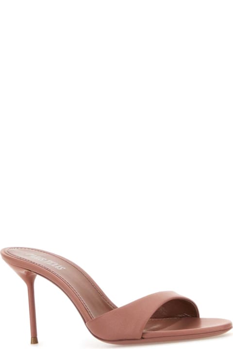 Paris Texas Shoes for Women Paris Texas Antiqued Nappa Leather Lidia Mules