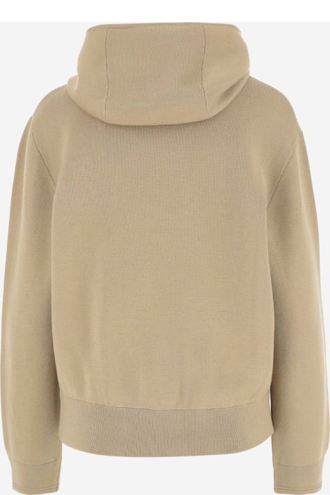 Burberry for Women Burberry Wool Blend Sweatshirt With Logo