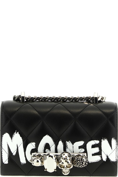 Bags for Women Alexander McQueen Jewelled Satchel Crossbody Bag