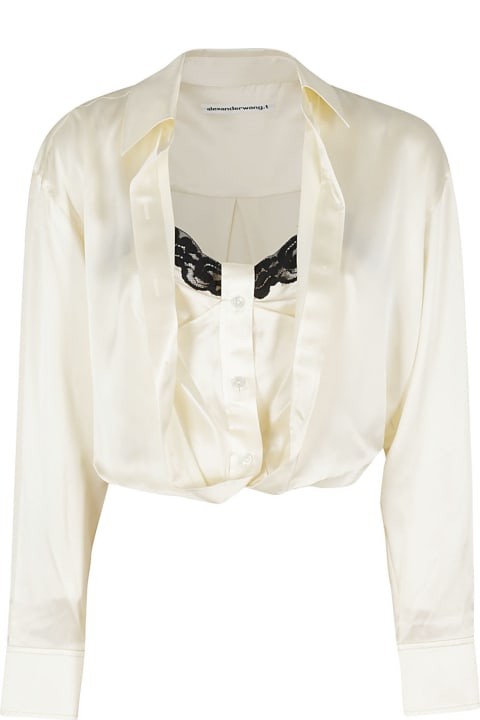 T by Alexander Wang Topwear for Women T by Alexander Wang Button Down