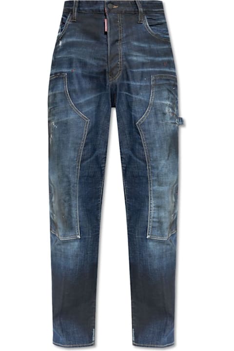 Dsquared2 for Men Dsquared2 Dark Grease Monkey Wash Cool Guy Jeans