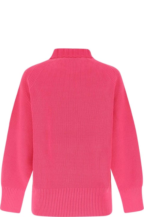 Fashion for Women Sacai Fuchsia Polyester Blend Sweater