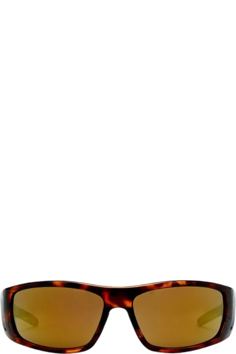 L.G.R. Eyewear for Men L.G.R. Amos Base 8 - Brown Gold Sunglasses