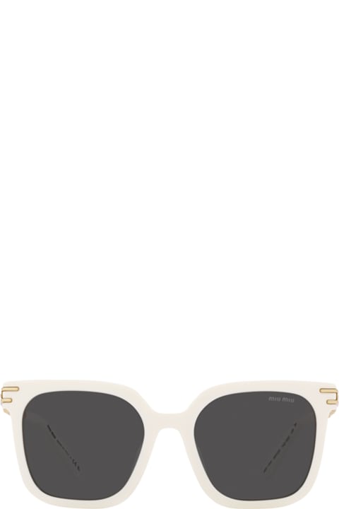Miu Miu Eyewear Eyewear for Women Miu Miu Eyewear Mu 13ws White Sunglasses
