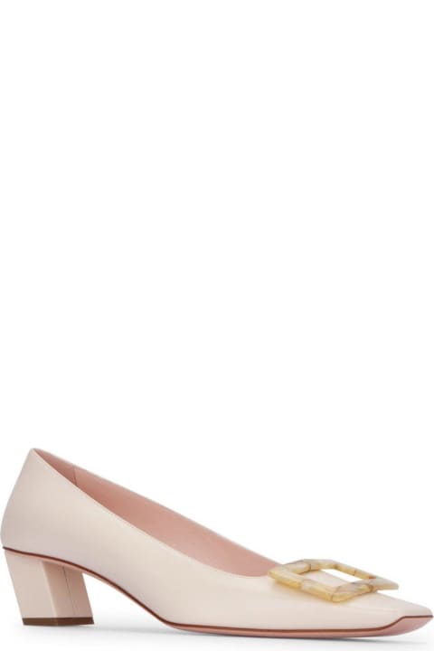 Fashion for Women Roger Vivier Squared-toe Buckle Pumps