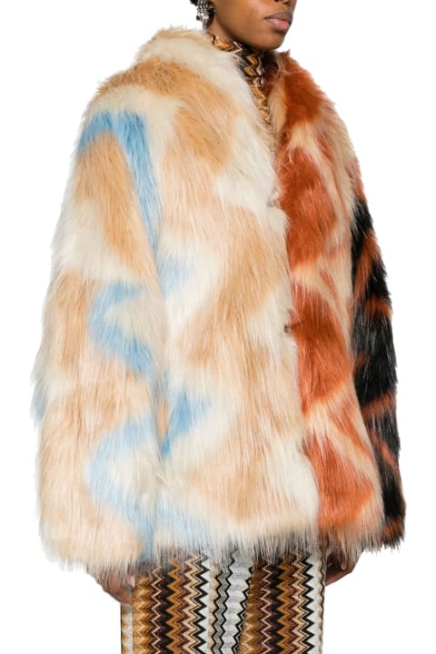 Missoni Coats & Jackets for Women Missoni Faux Fur Coat