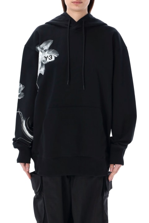 Y-3 for Men Y-3 Graphich French Terry Hoodie