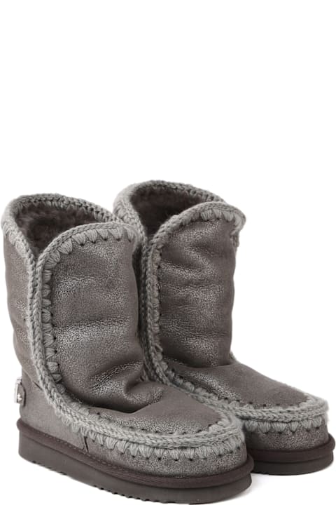 Homeware Mou Eskimo 24 Rhinestones Logo Boots