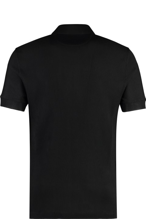 Topwear for Men Tom Ford Ribbed Knit Polo Shirt