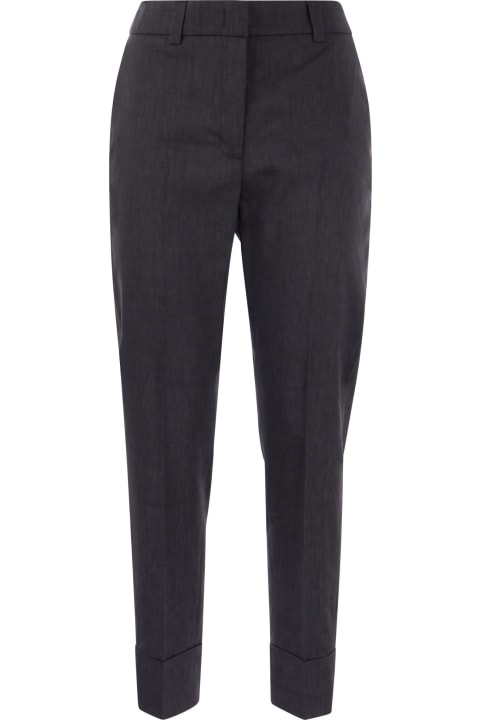 Wool And Linen Trousers