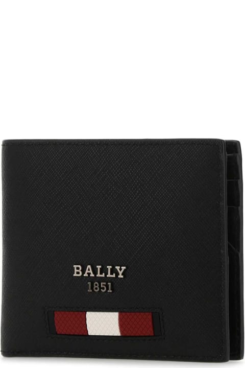 Bally for Men Bally Black Leather Bevye Wallet